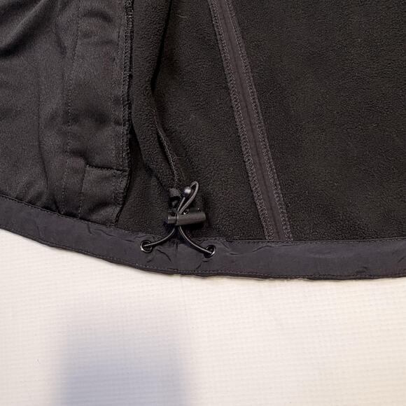 Tesla Jacket Womens Small Black Softshell Full Zip Fleece Lined Logo Embroidered - Picture 11 of 12